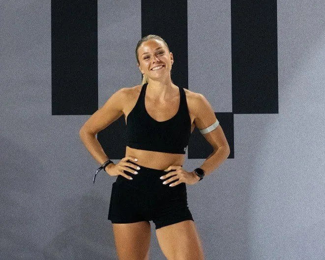 Lovisa Clark ready for training